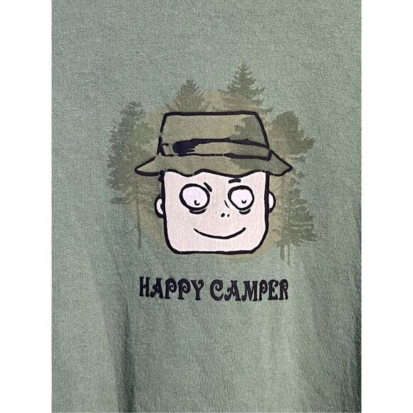 Vintage Y2K No Boundaries Happy Camper Tee - Picture 2 of 8